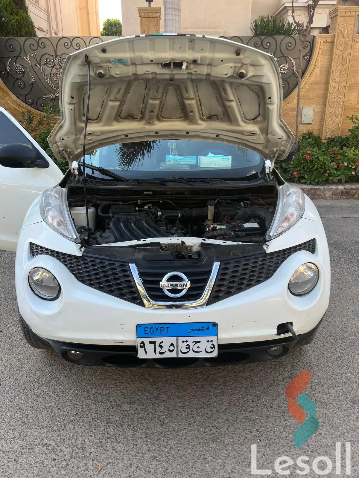 نيسان جوك اوتوماتك مستعملة أبيض موديل 2014