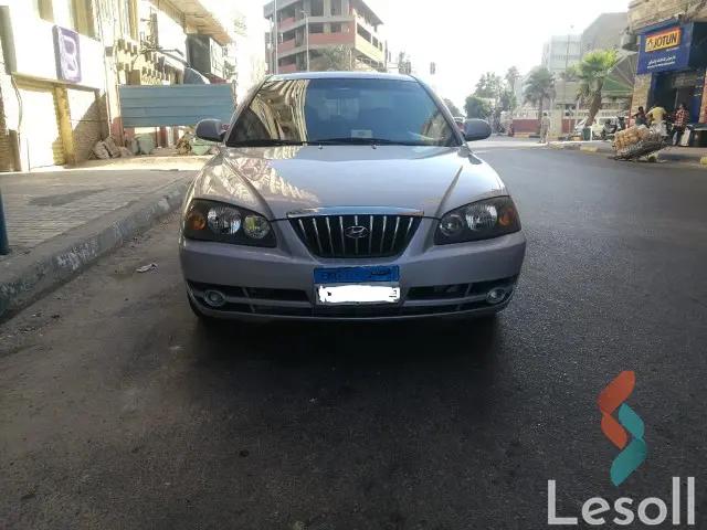 هيونداي إلنترا اوتوماتك مستعملة فضي موديل 2004 - كل الصور