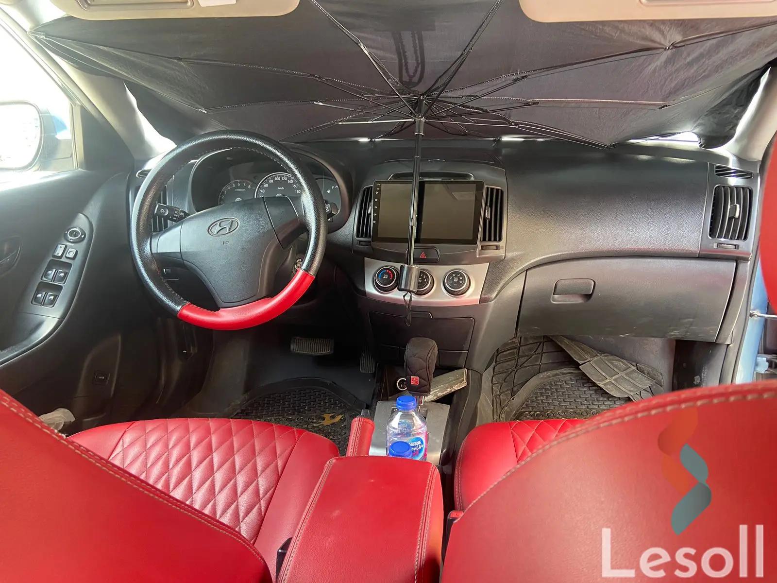 هيونداي إلنترا اوتوماتك مستعملة أخضر موديل 2018 - كل الصور