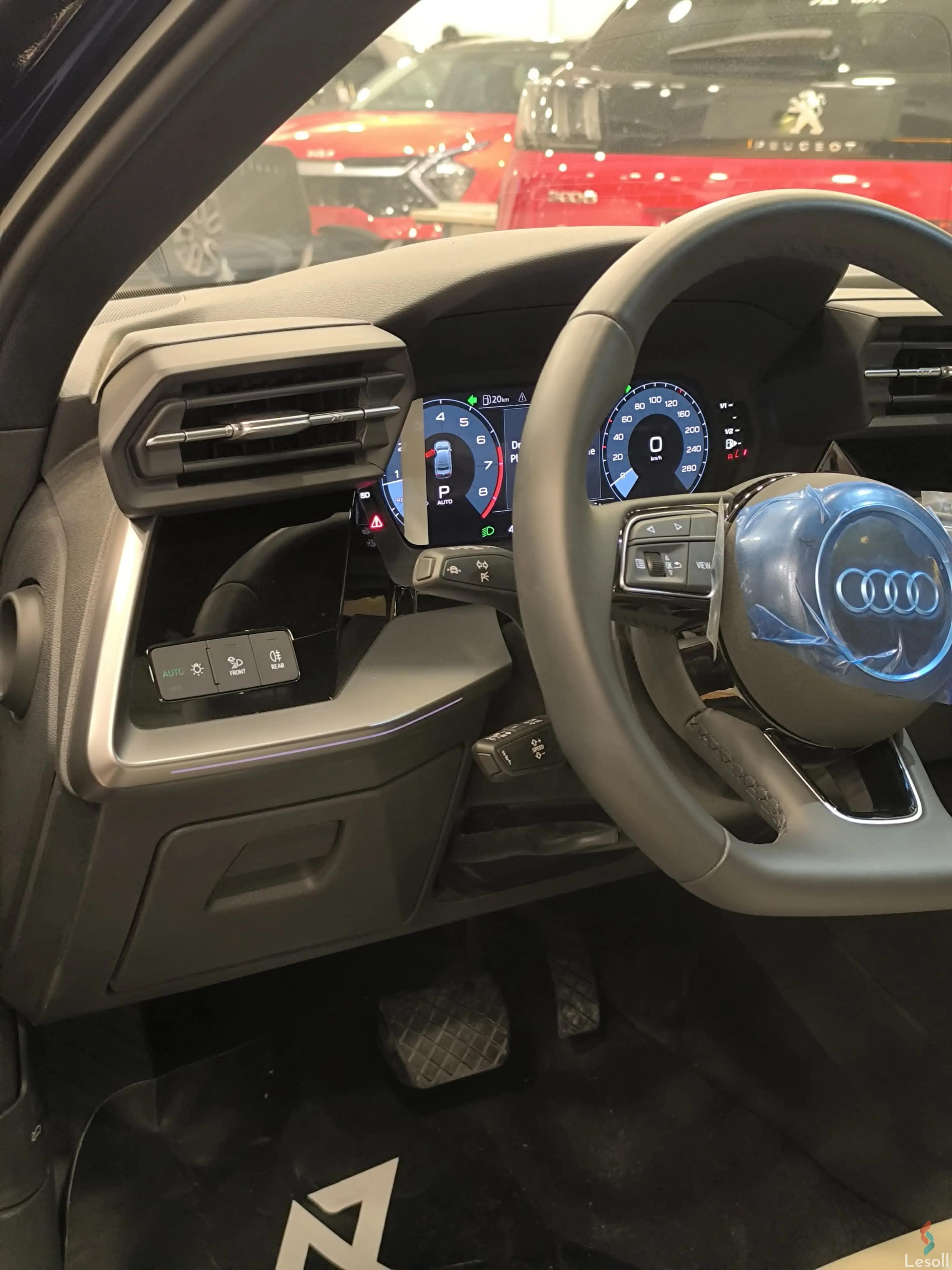 أودي a3 اوتوماتك جديدة أزرق موديل 2024