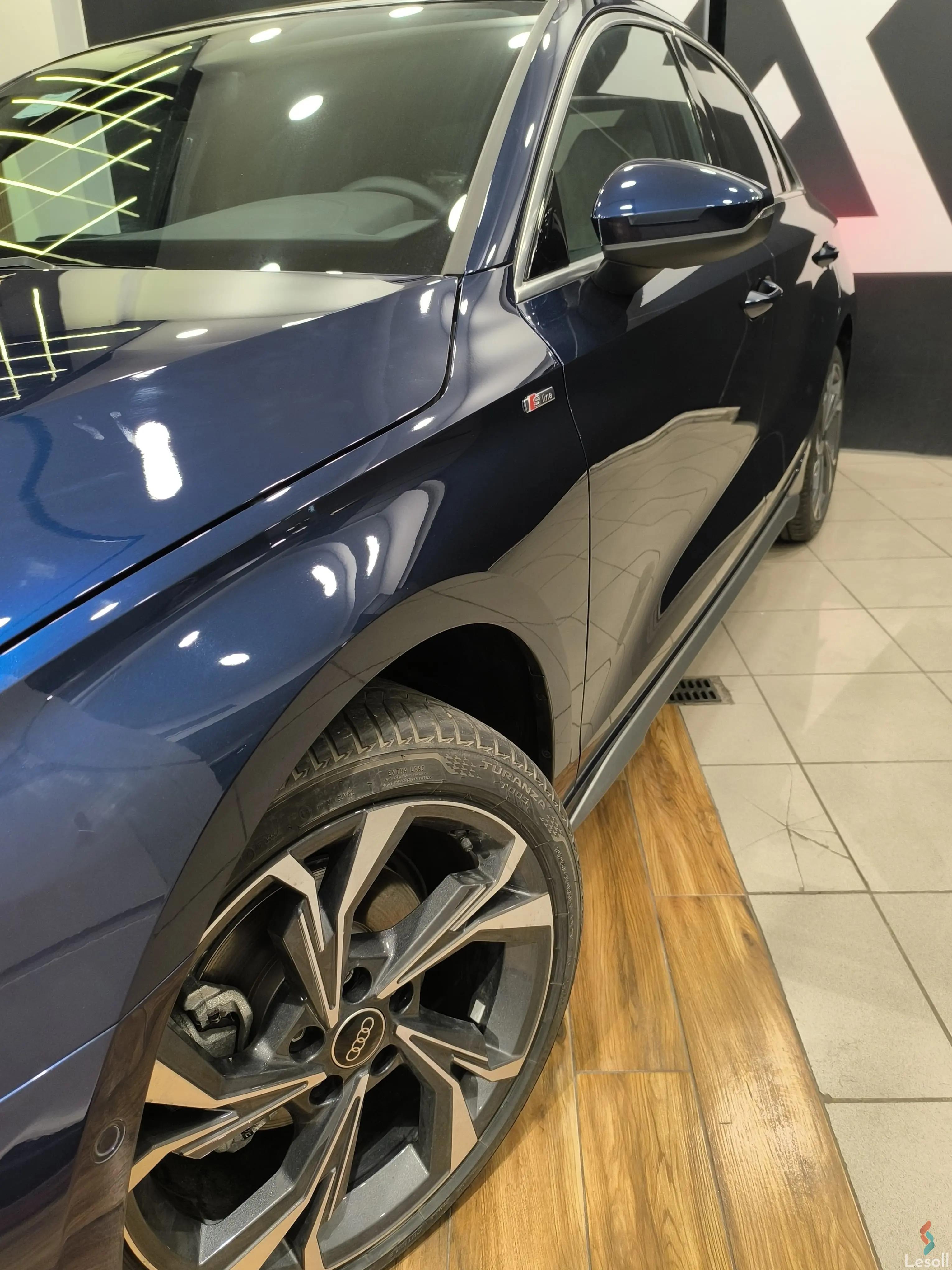 أودي a3 اوتوماتك جديدة أزرق موديل 2024