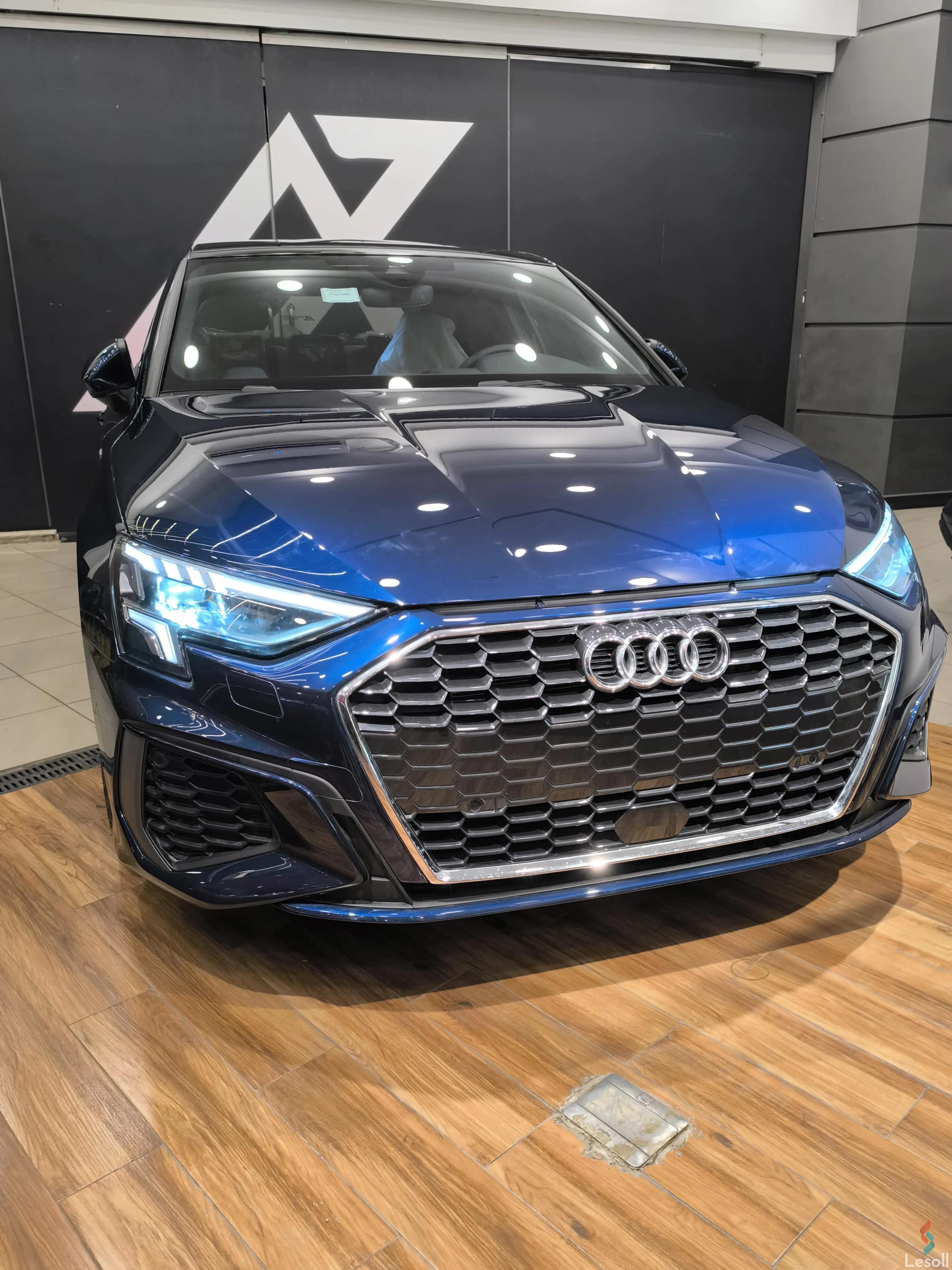 أودي a3 اوتوماتك جديدة أزرق موديل 2024