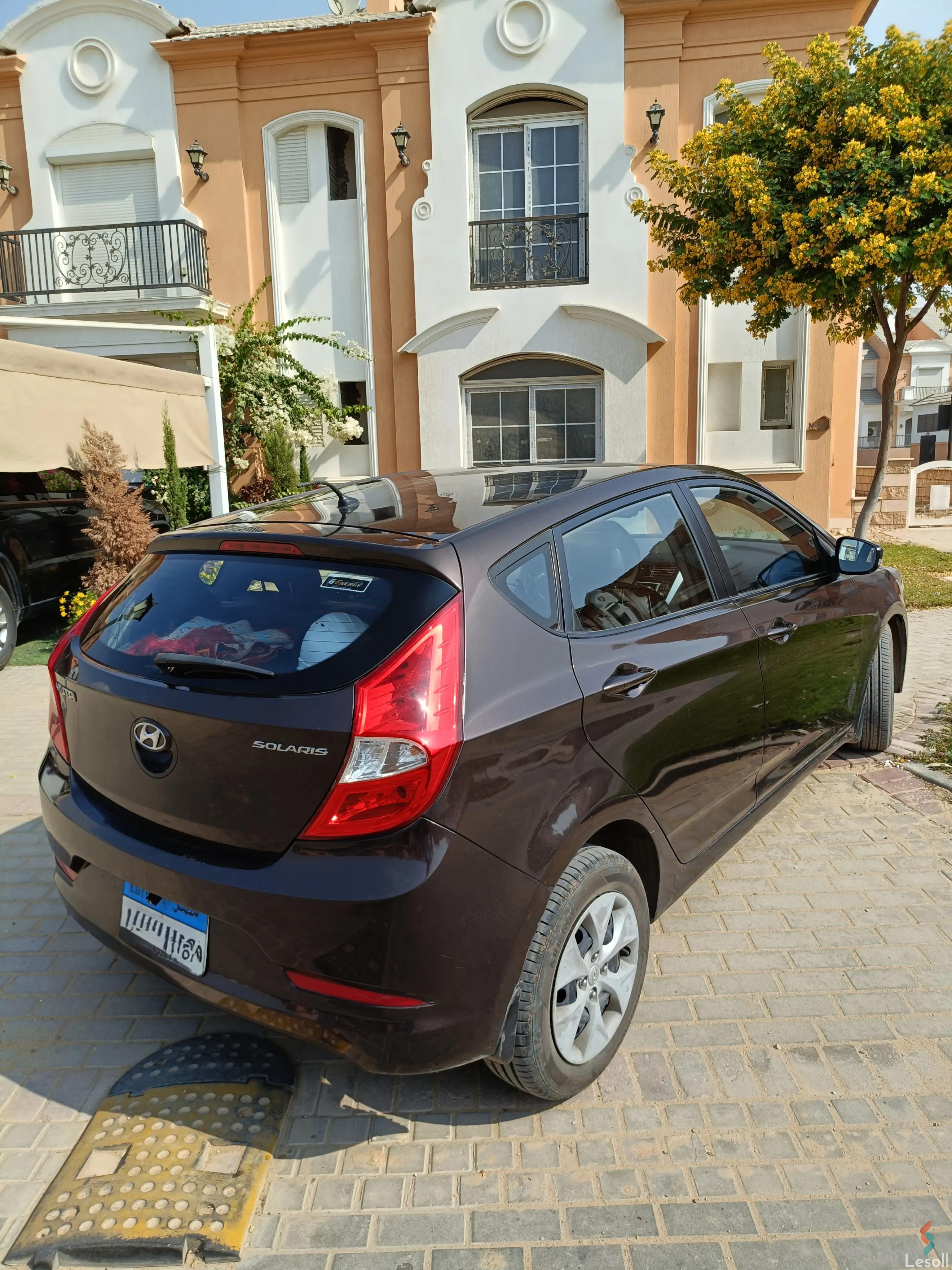 هيونداي أكسنت اوتوماتك مستعملة بني موديل 2016