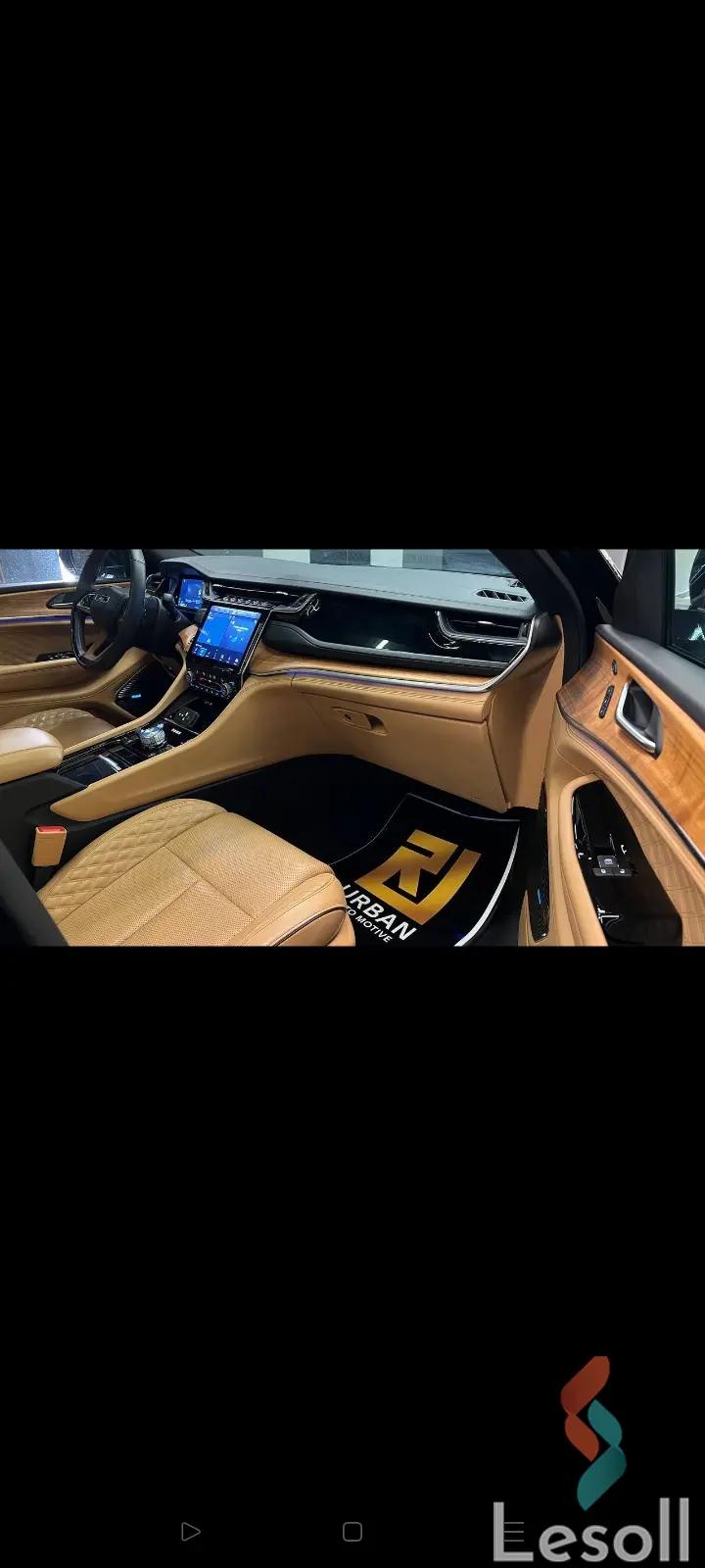 جيب جراند شيروكي اوتوماتك مستعملة أسود موديل 2022