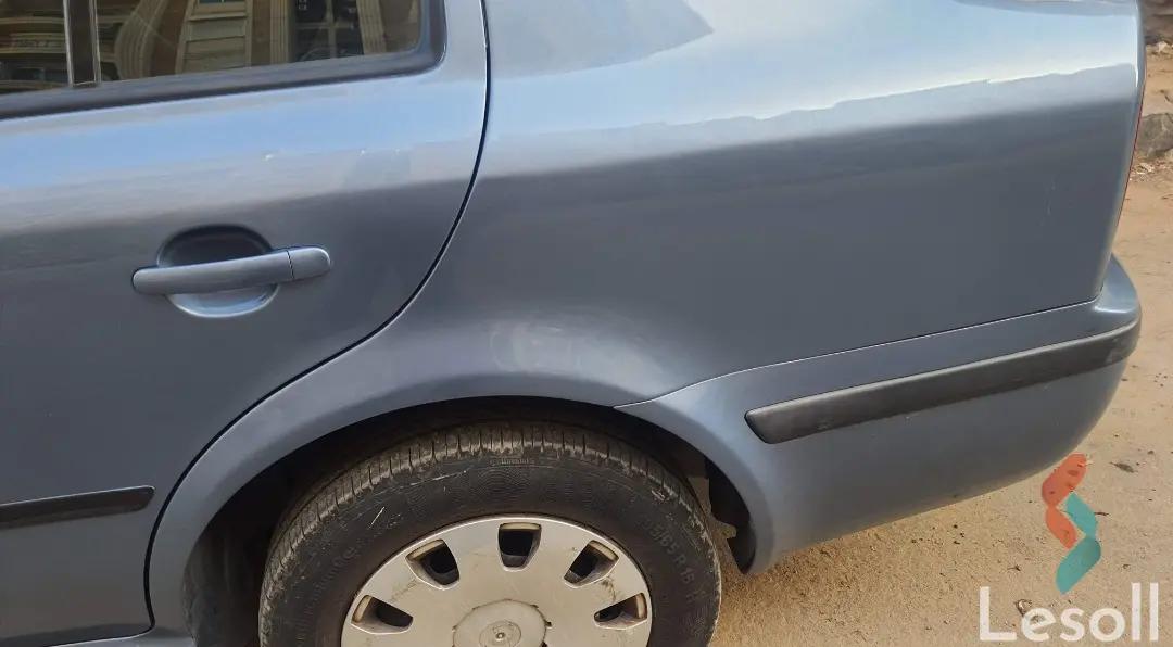 سكودا أوكتافيا مانيوال مستعملة أزرق سماوي موديل 2008