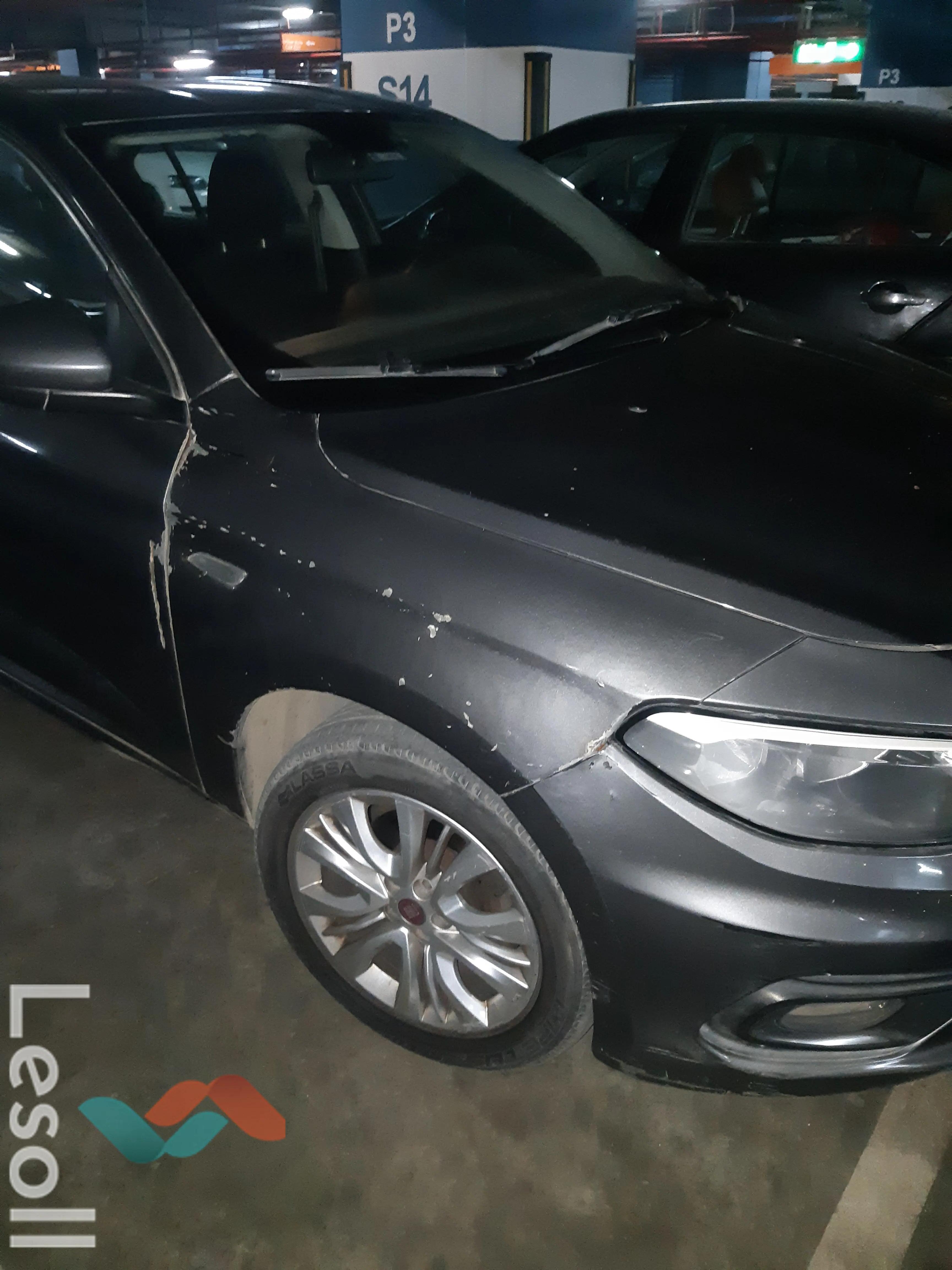 فيات فيات تيبو اوتوماتك مستعملة رمادي داكن موديل 2019 - صورة 3