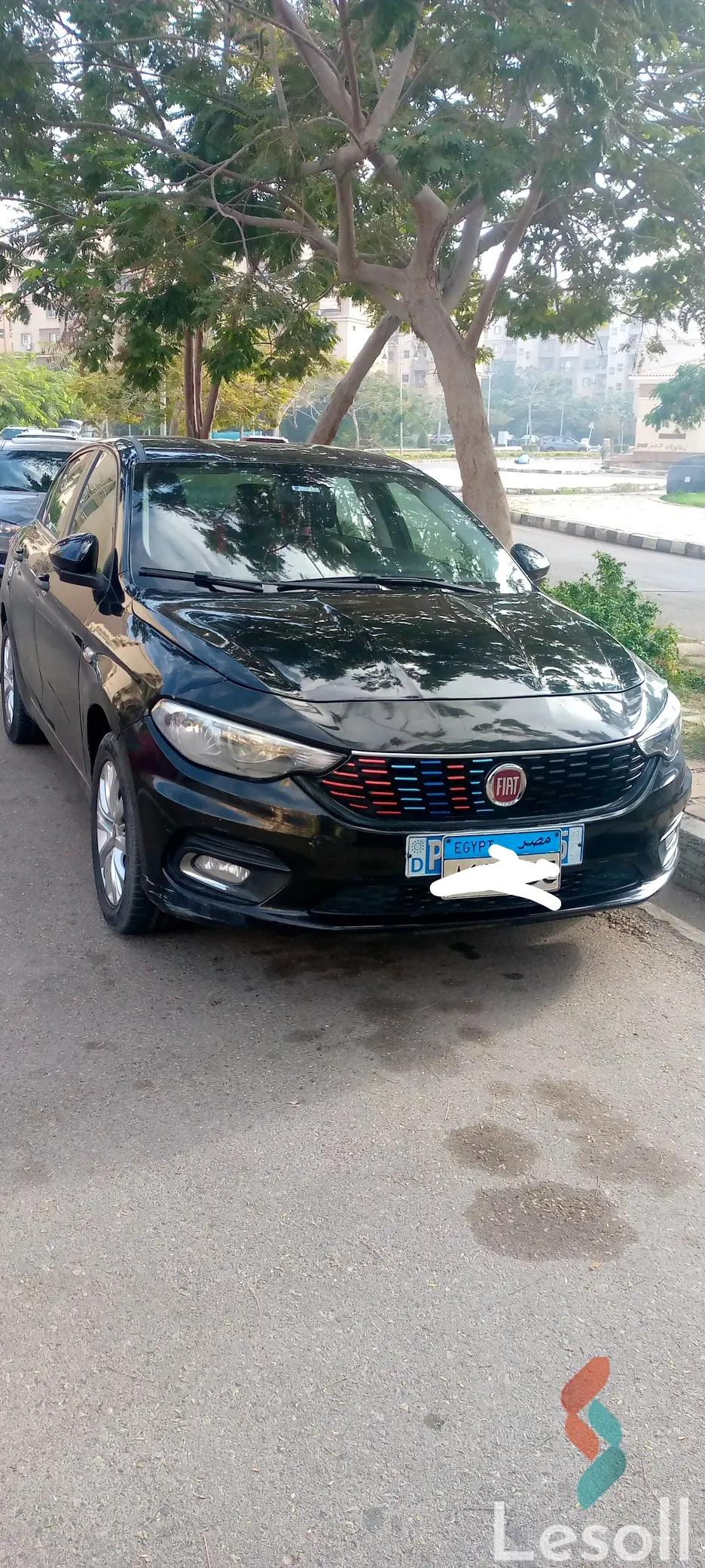 فيات فيات تيبو اوتوماتك مستعملة أسود موديل 2020 - صورة 2