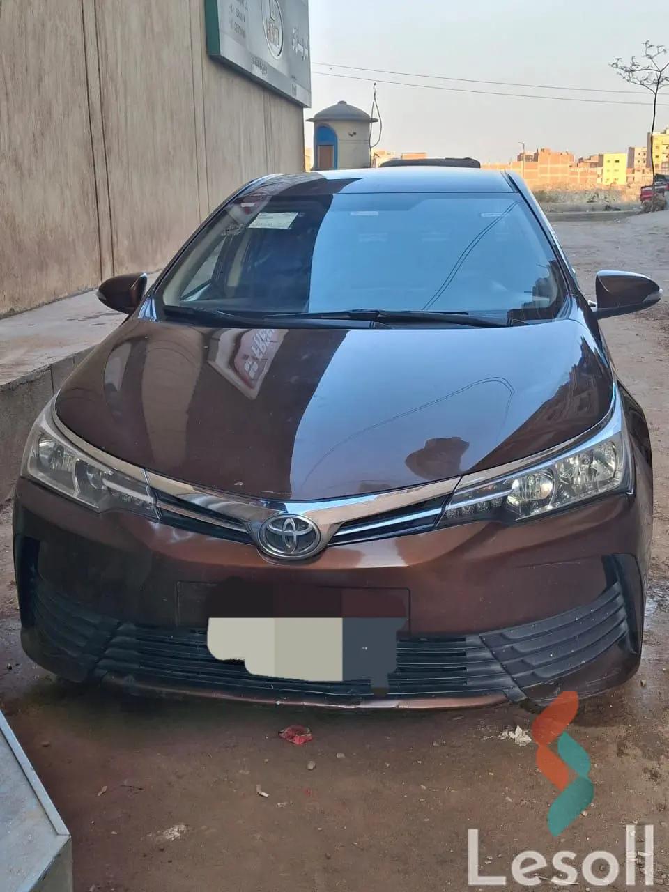 تويوتا كورولا اوتوماتك مستعملة بني موديل 2019 - الصورة الرئيسية