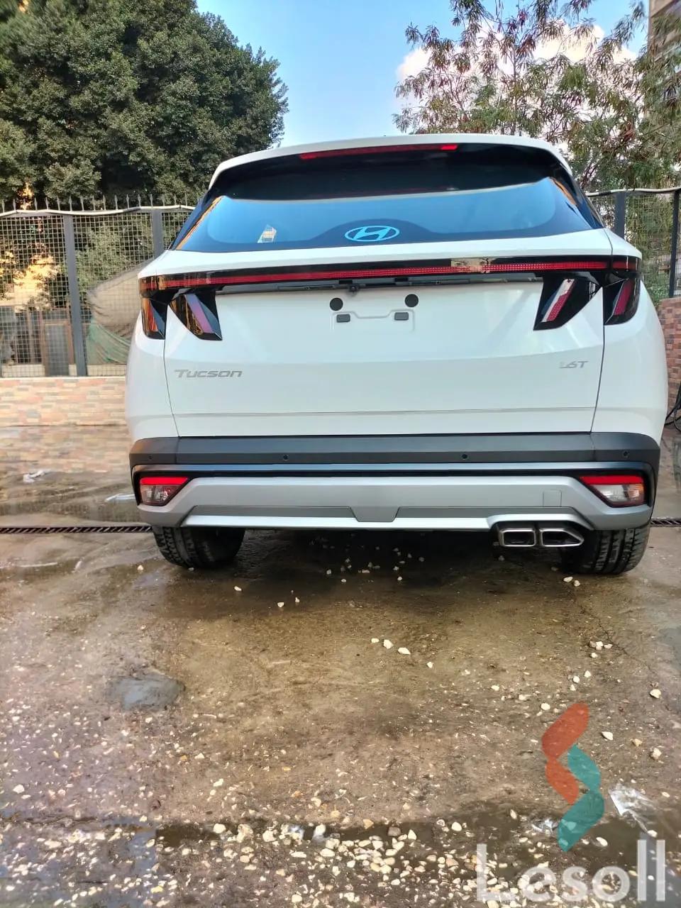 هيونداي توسان اوتوماتك جديدة أبيض موديل 2025