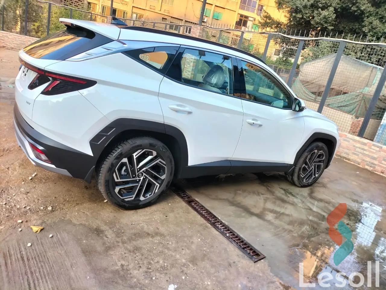 هيونداي توسان اوتوماتك جديدة أبيض موديل 2025