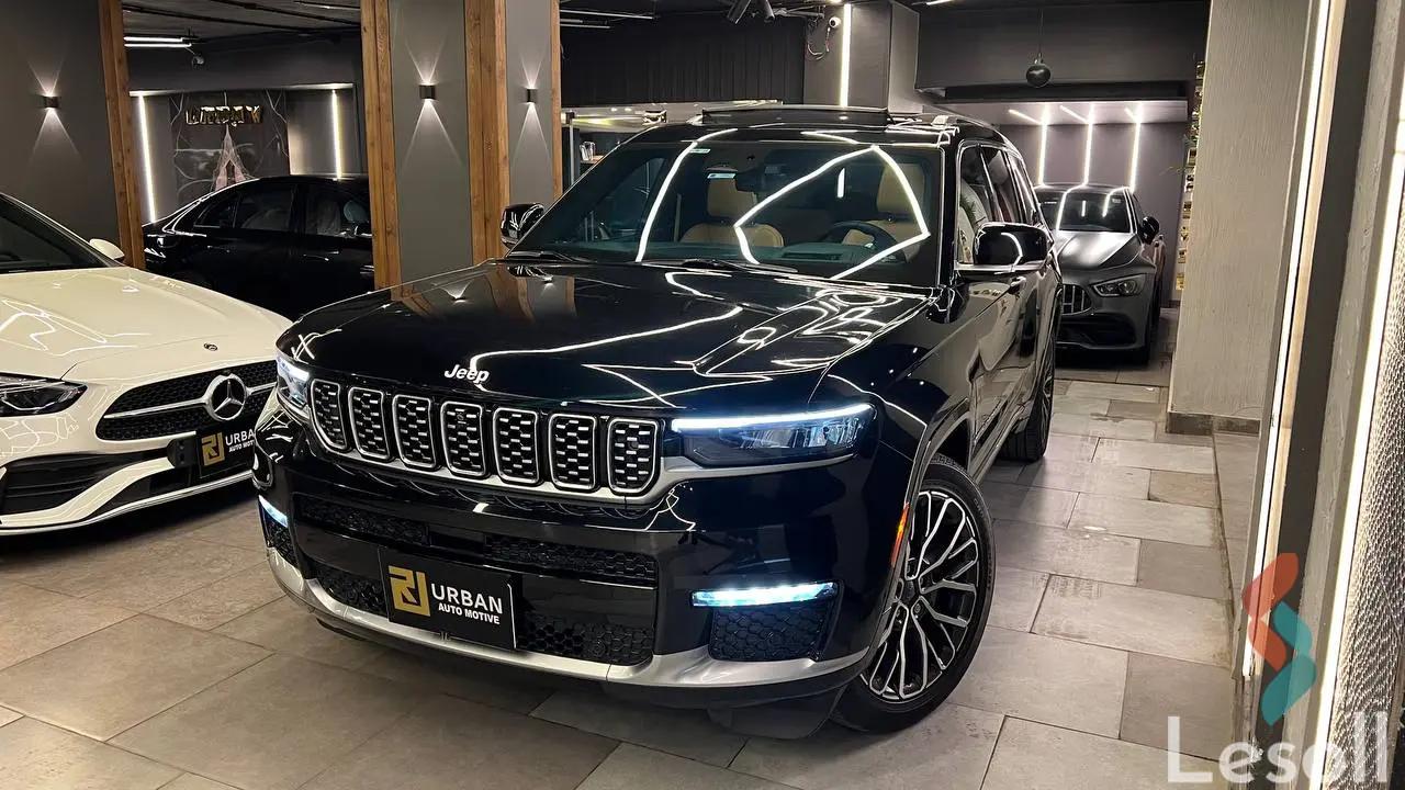 جيب جراند شيروكي اوتوماتك مستعملة أسود موديل 2022