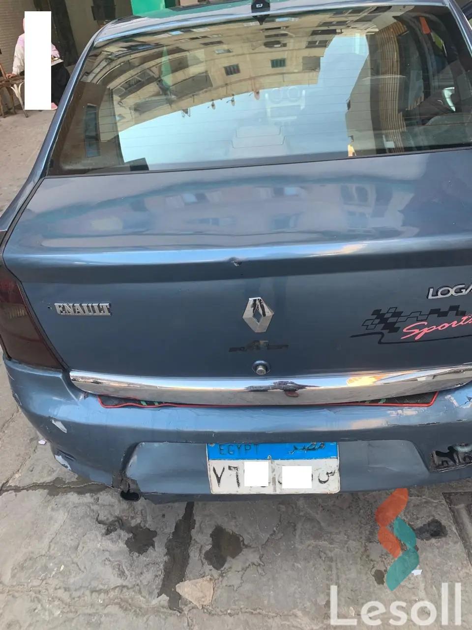 رينو لوجان اوتوماتك مستعملة أزرق موديل 2014 - الصورة الرئيسية