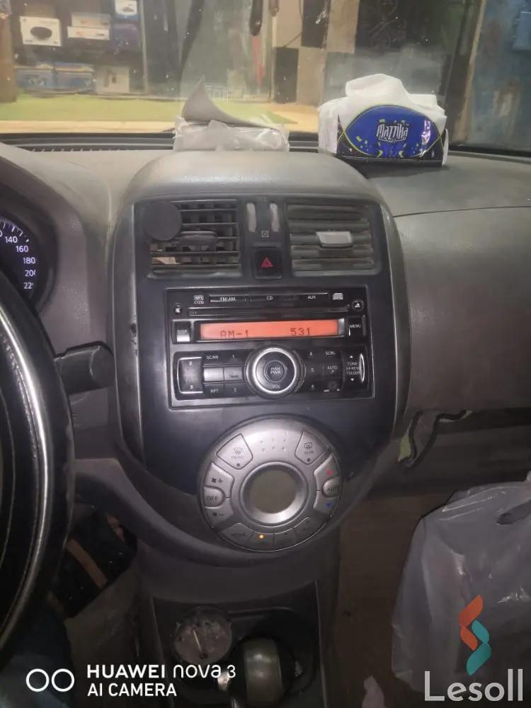 نيسان صني اوتوماتك مستعملة فضي موديل 2014 - صورة 3