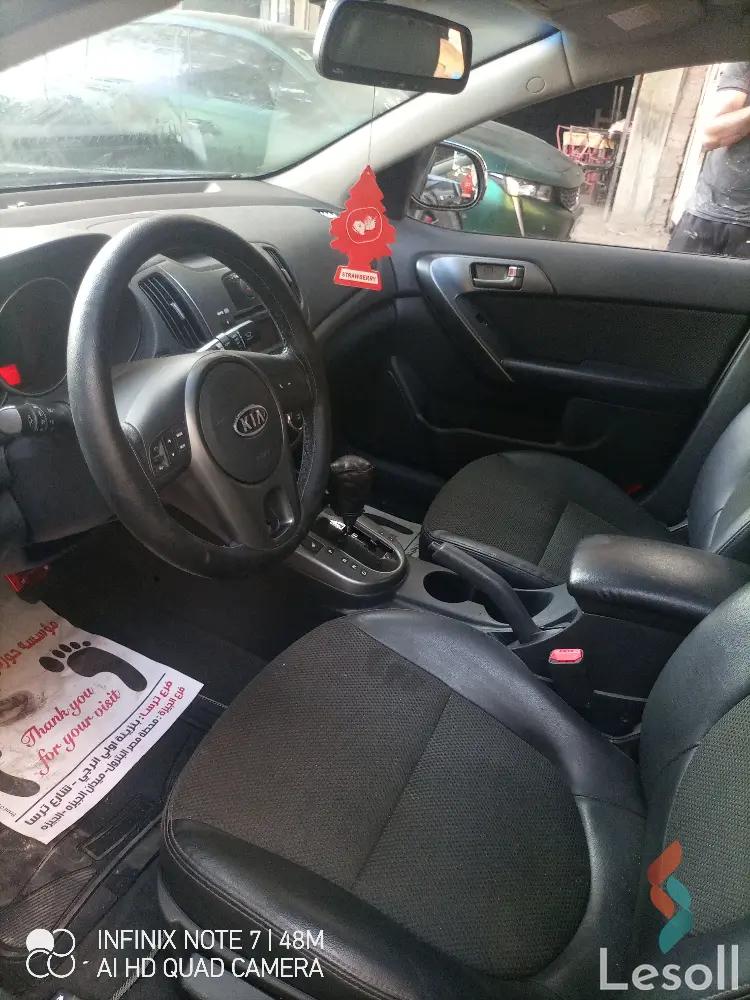 كيا سيراتو اوتوماتك مستعملة أسود موديل 2010 - كل الصور