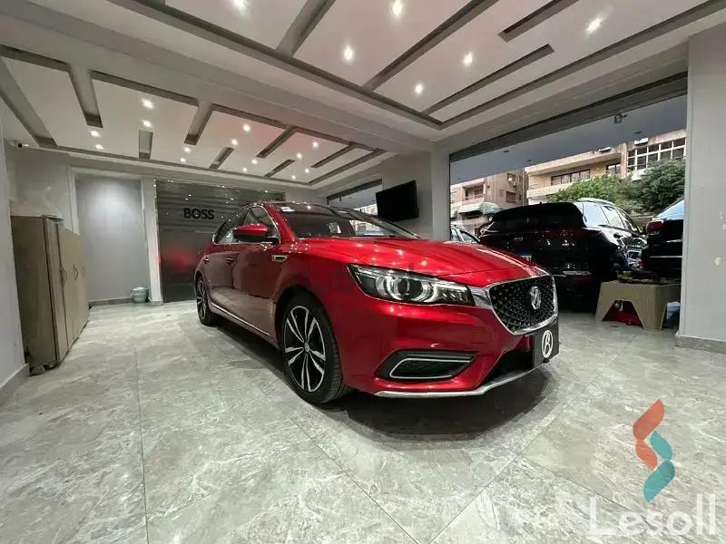 MG 6 automatic used red model 2019