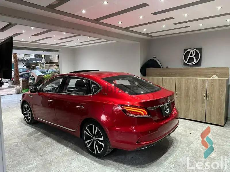 MG 6 automatic used red model 2019