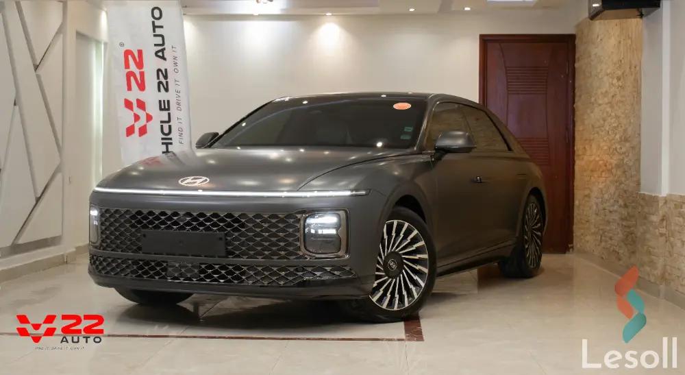 هيونداي أزيرا اوتوماتك جديدة فضي موديل 2023 - صورة 2