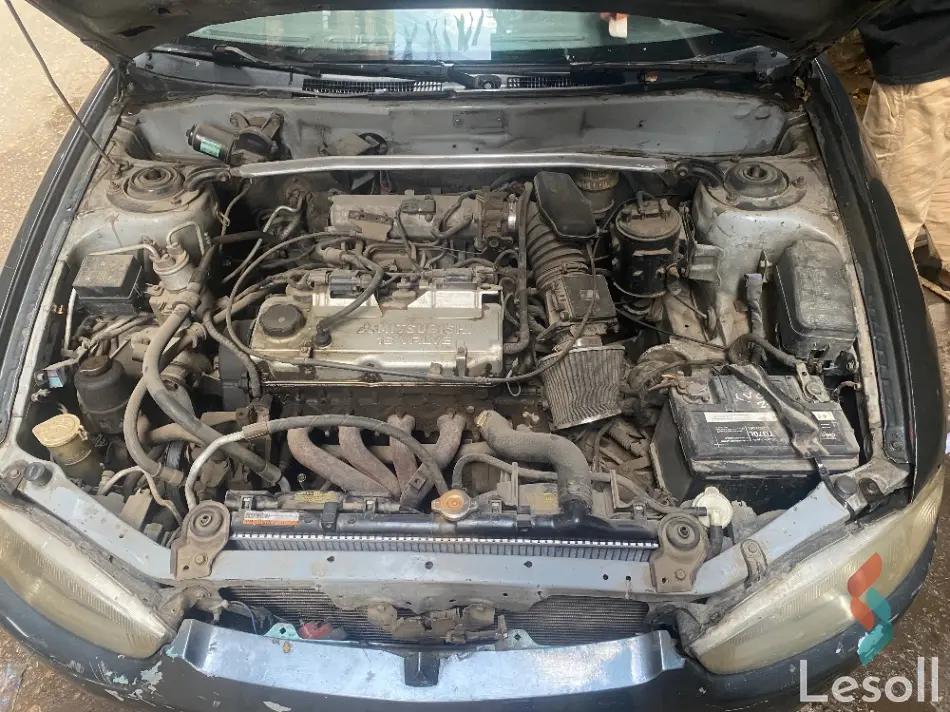 ميتسوبيشي ميراج اوتوماتك مستعملة فضي موديل 1996 - صورة 4