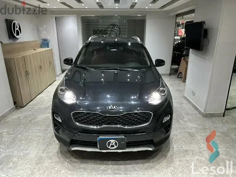 كيا سبورتاج اوتوماتك مستعملة أسود موديل 2020 - صورة 3