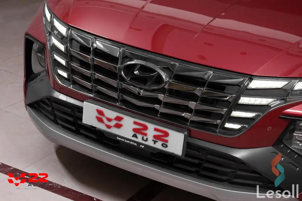 هيونداي توسان اوتوماتك جديدة أحمر موديل 2023