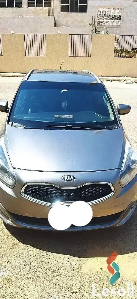 Kia carens automatic used silver model 2014 - Main Image