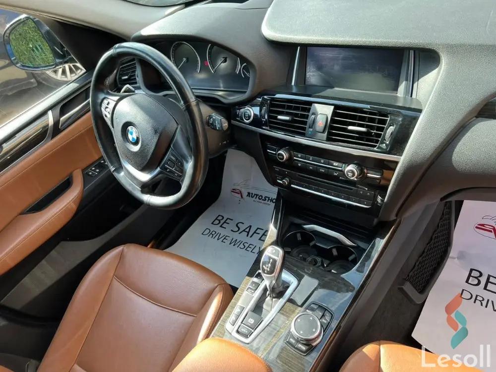 بي ام دبليو x3 اوتوماتك مستعملة كحلي موديل 2016 - صورة 4