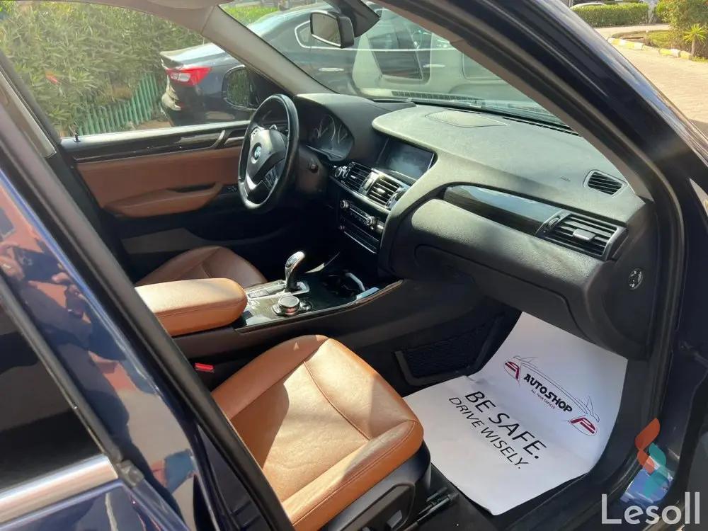 بي ام دبليو x3 اوتوماتك مستعملة كحلي موديل 2016 - كل الصور