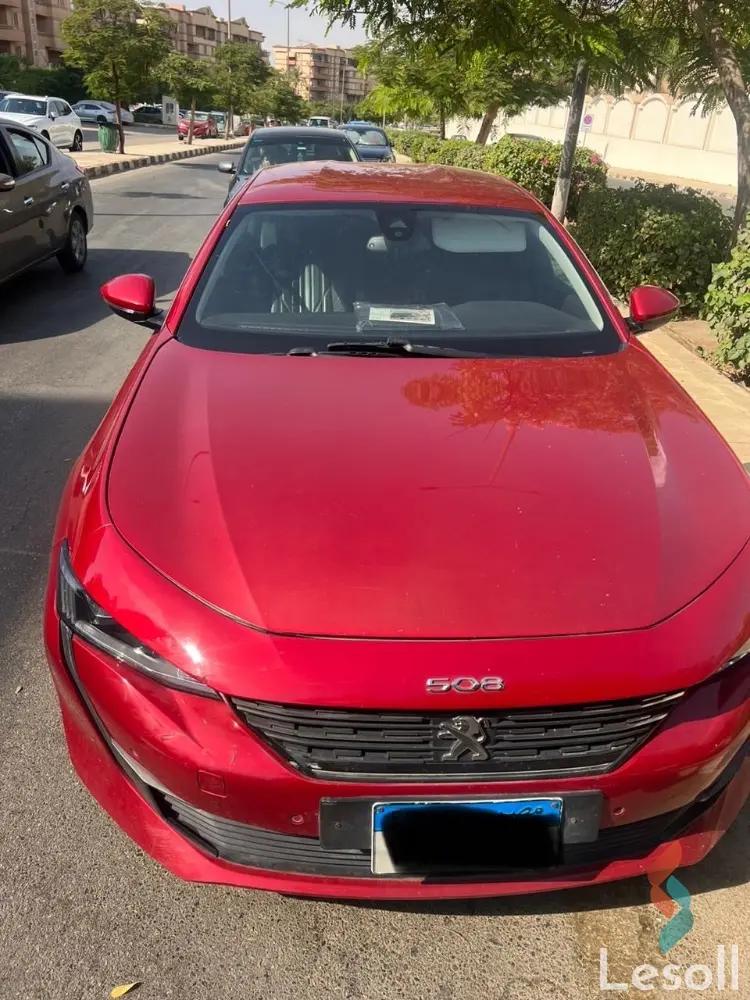بيجو 508 اوتوماتك مستعملة أحمر موديل 2020 - صورة 2