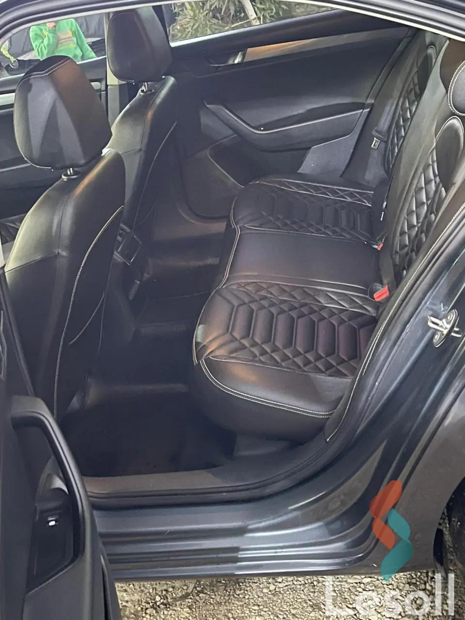 سكودا سوبيرب اوتوماتك مستعملة رمادي داكن موديل 2018 - صورة 4