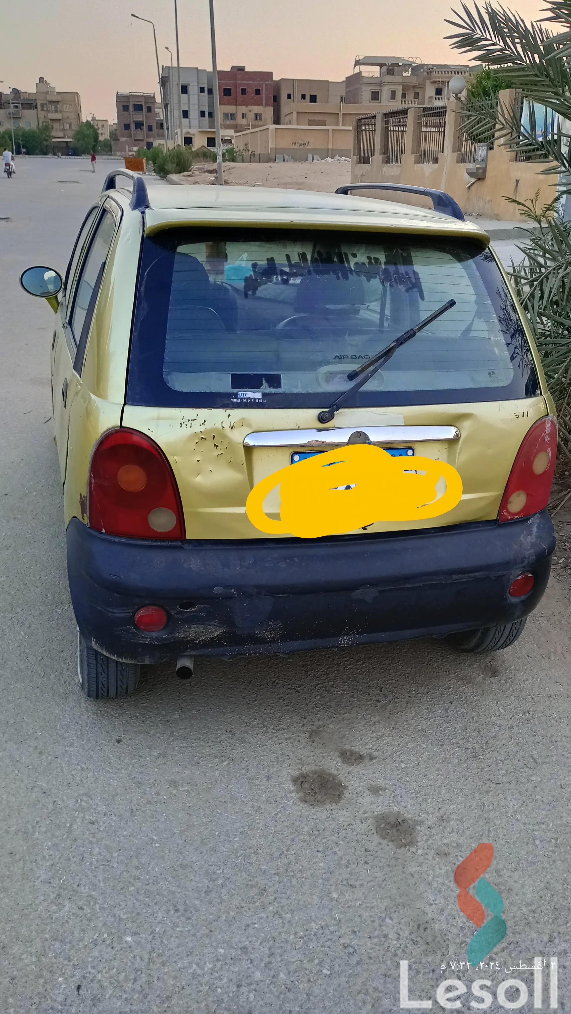 شيري كيو كيو مانيوال مستعملة أصفر موديل 2009 - صورة 4