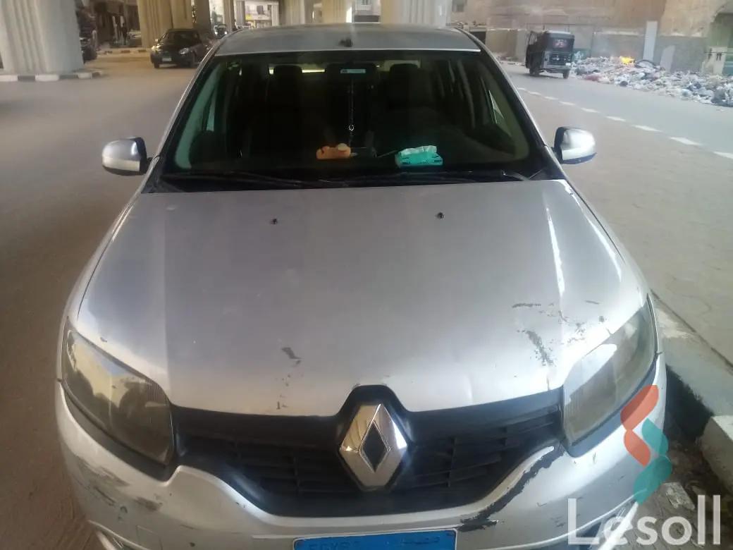 رينو لوجان اوتوماتك مستعملة فضي موديل 2015 - الصورة الرئيسية