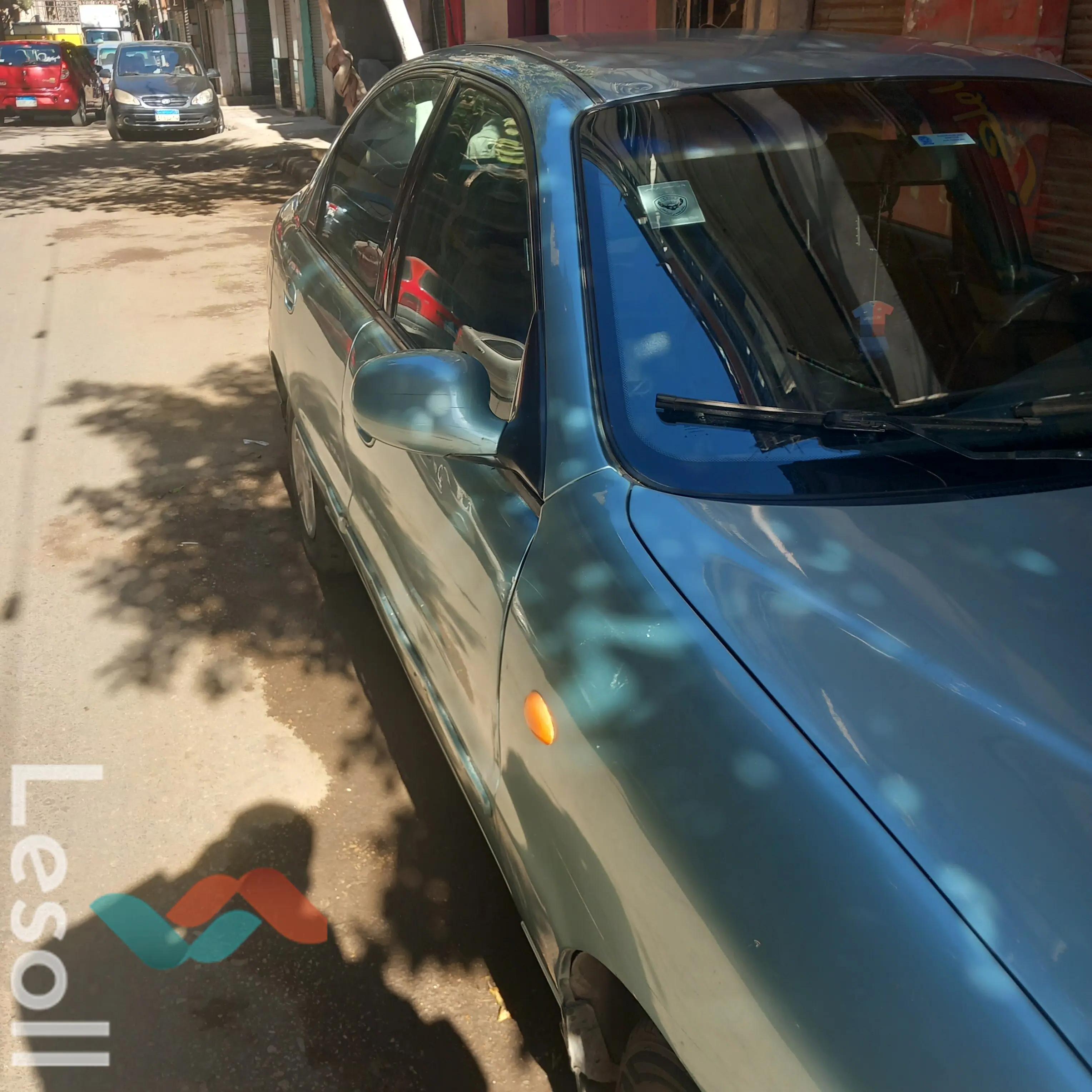 دايو لانوس مانيوال مستعملة أخضر موديل 2006 - صورة 4