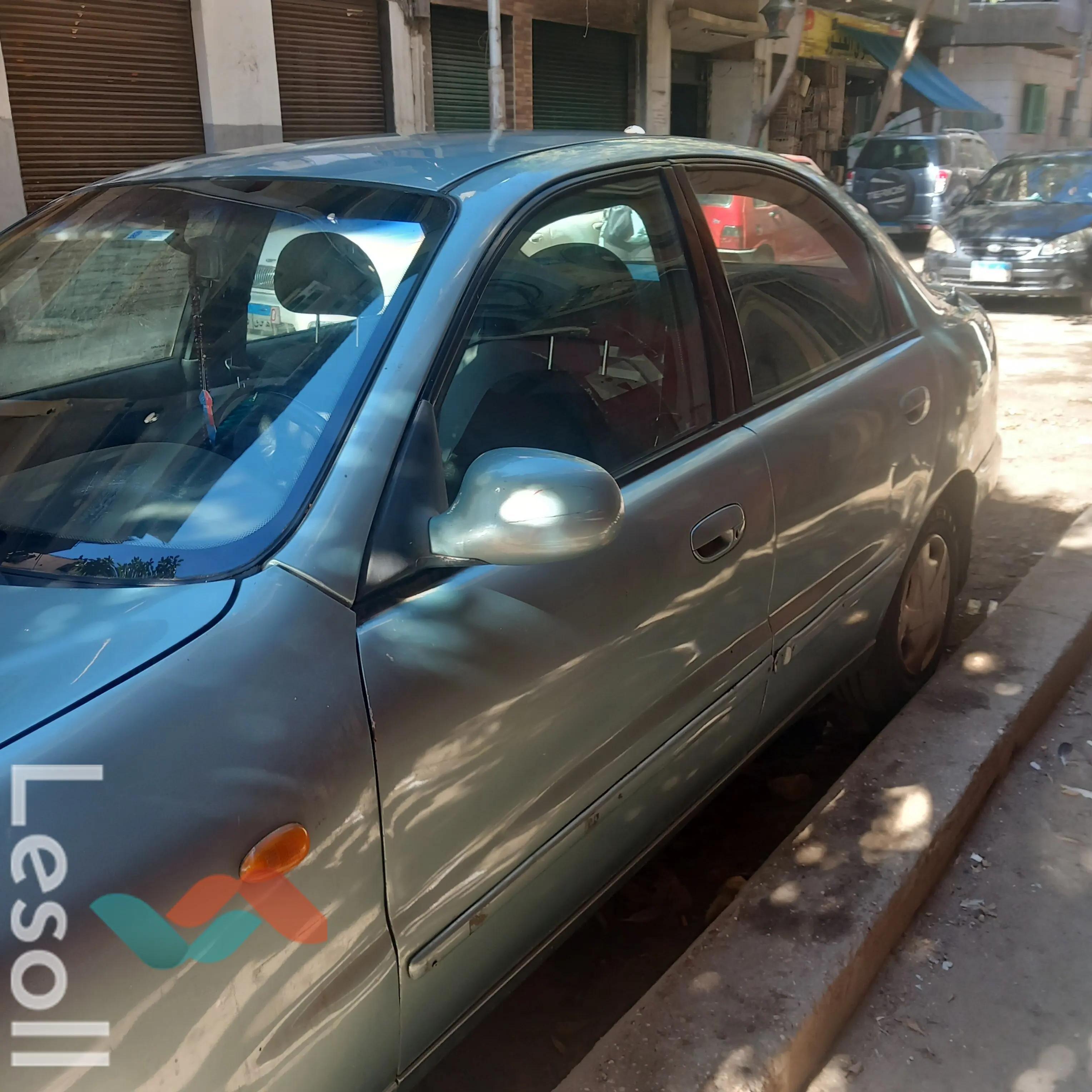 دايو لانوس مانيوال مستعملة أخضر موديل 2006 - صورة 3