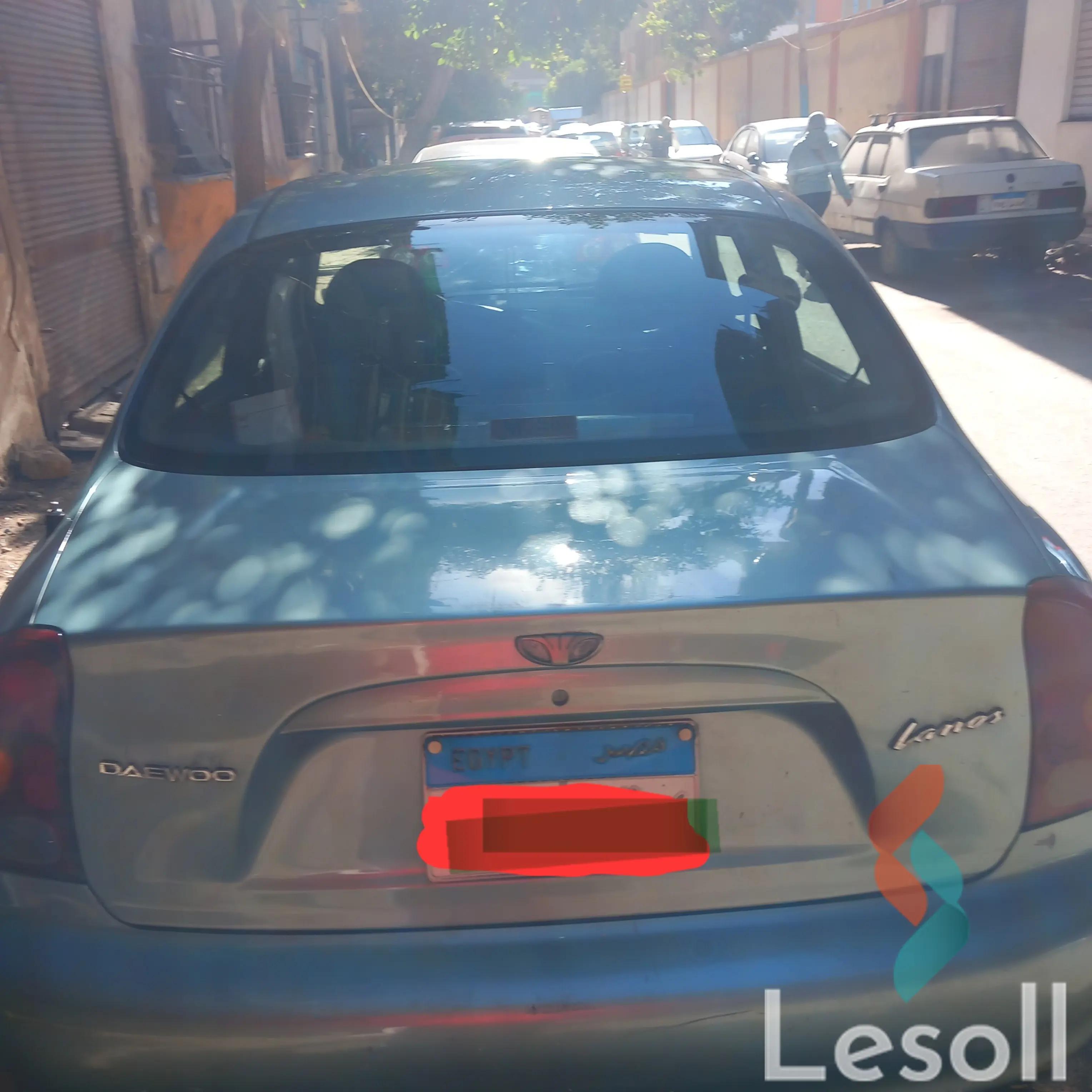 دايو لانوس مانيوال مستعملة أخضر موديل 2006 - صورة 2