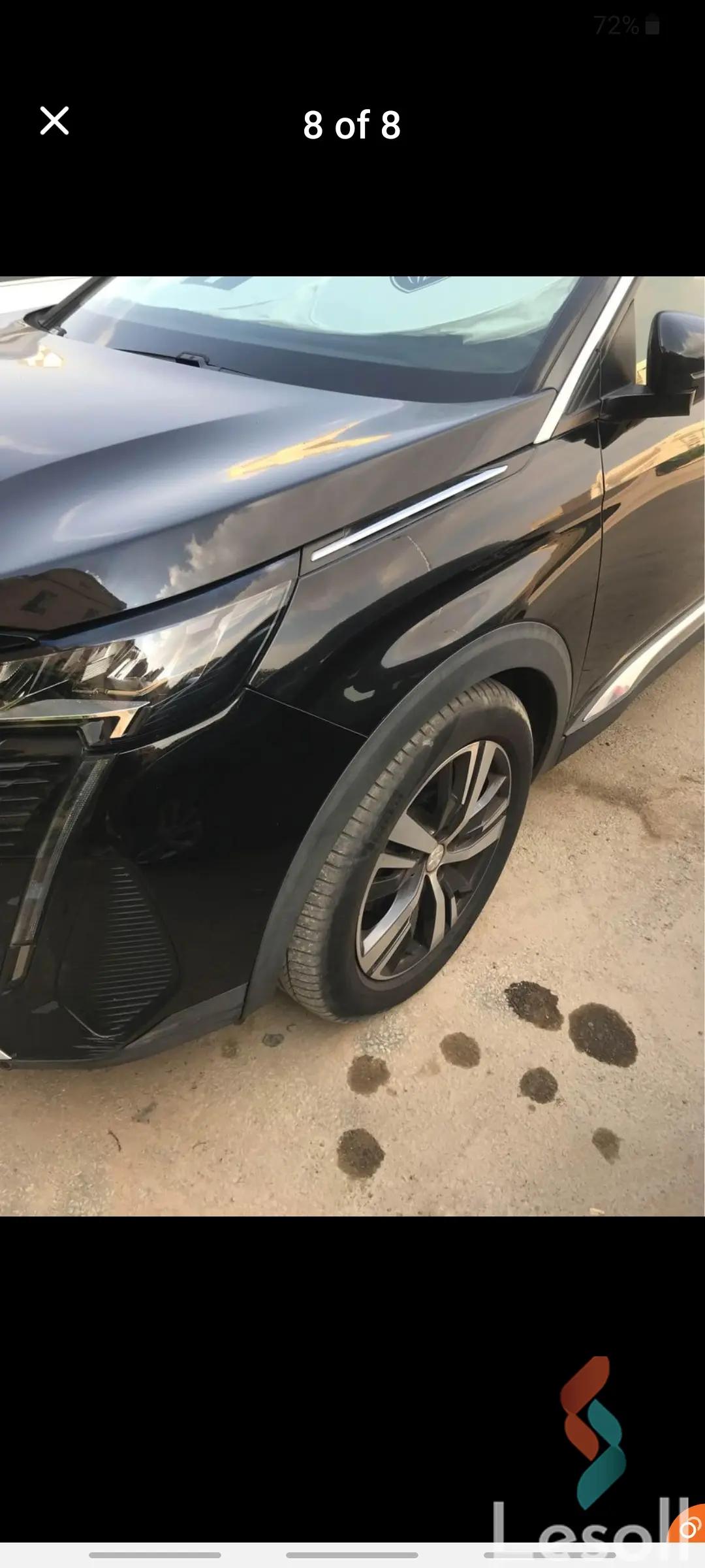 بيجو 3008 اوتوماتك مستعملة أسود موديل 2021 - صورة 4