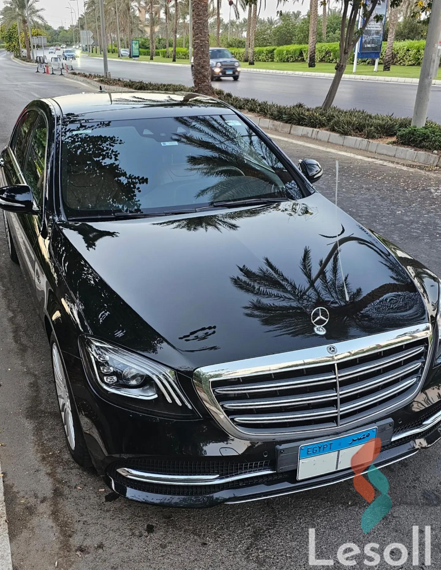 Mercedes-Benz s-class automatic used black model 2020