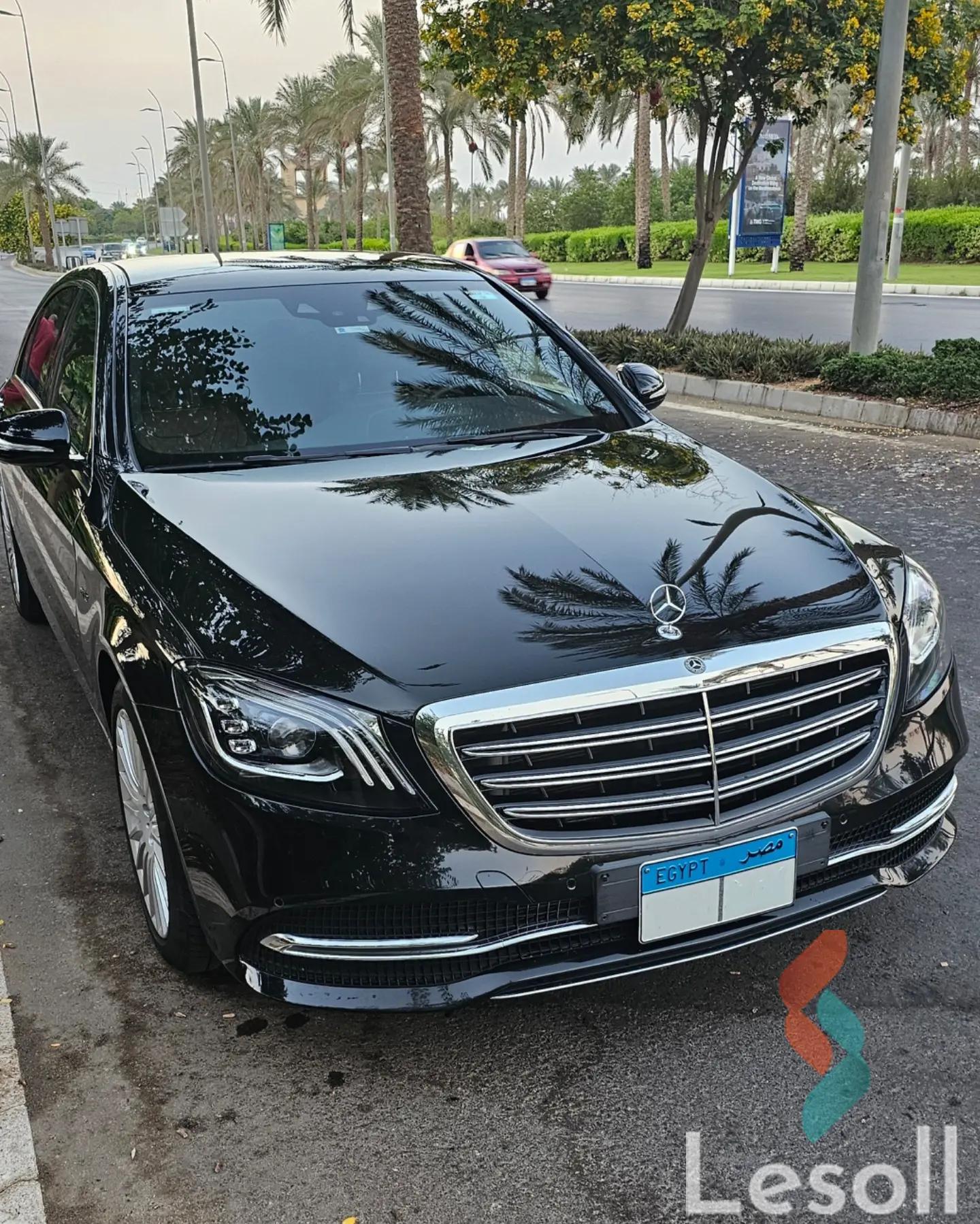 Mercedes-Benz s-class automatic used black model 2020