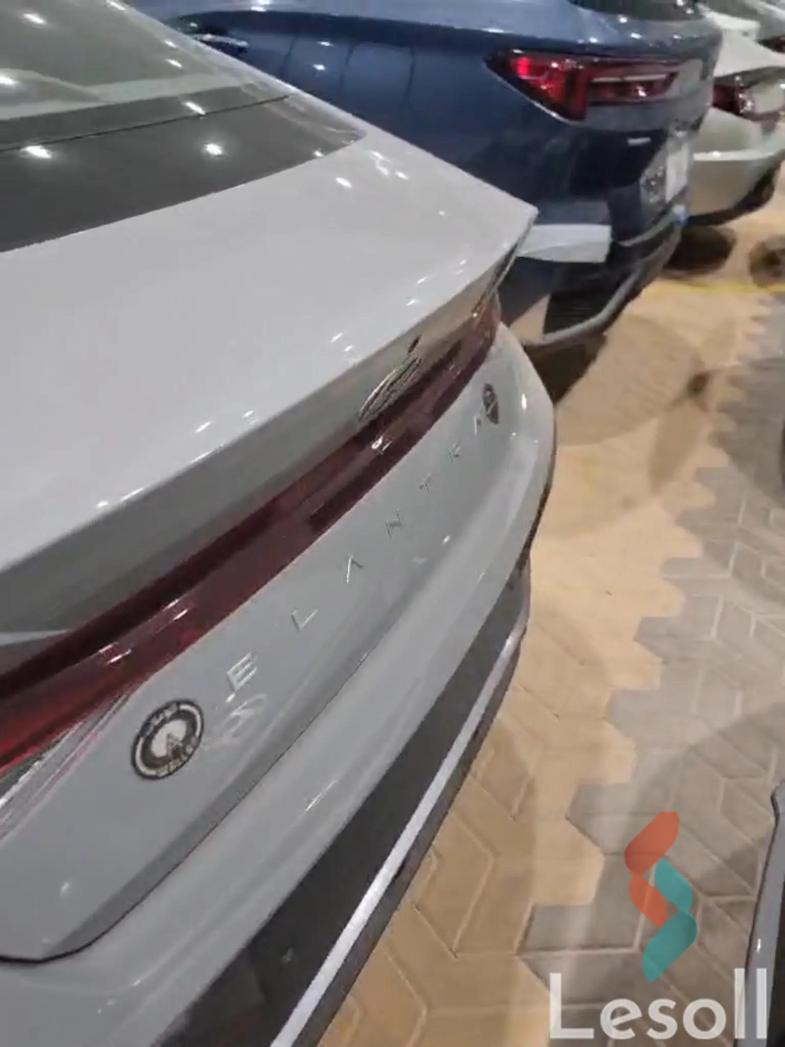 هيونداي إلنترا اوتوماتك جديدة فضي موديل 2024