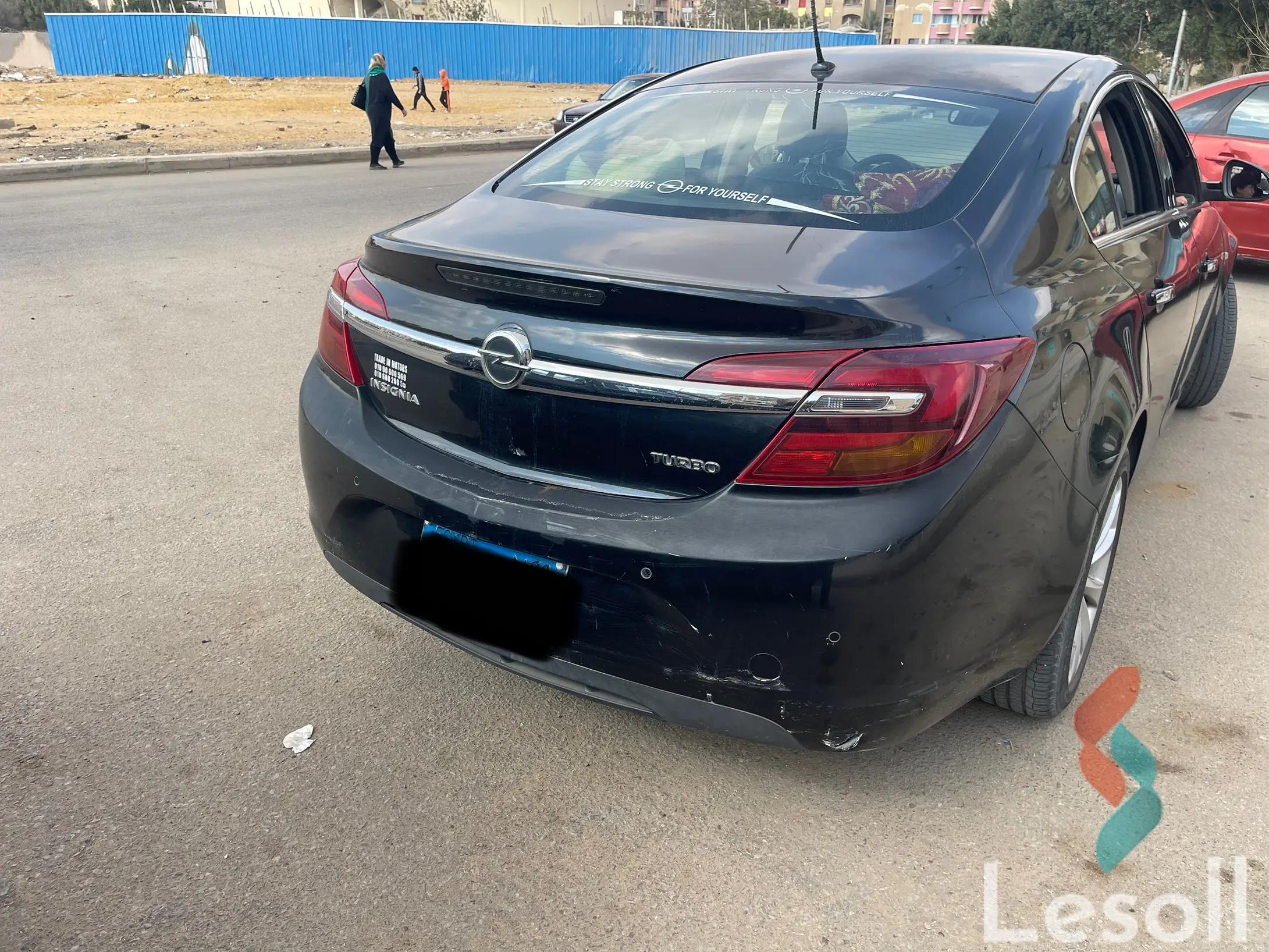 أوبل إنسيجنيا اوتوماتك مستعملة أسود موديل 2016