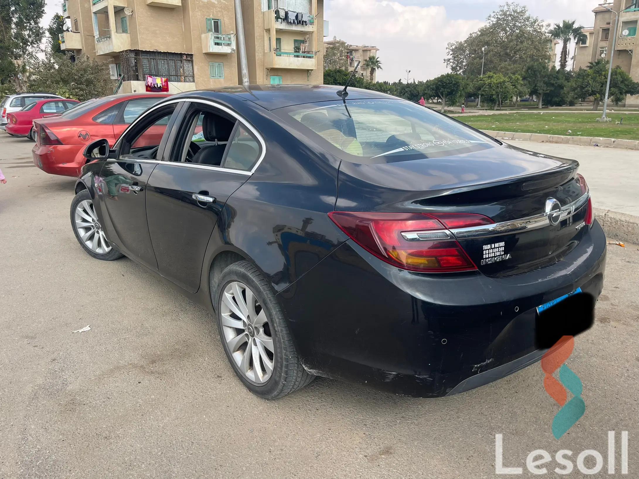 أوبل إنسيجنيا اوتوماتك مستعملة أسود موديل 2016