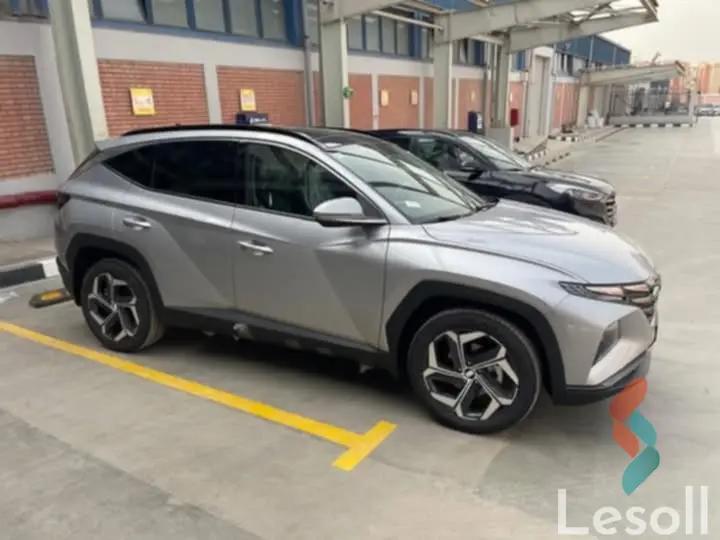 هيونداي توسان اوتوماتك مستعملة فضي موديل 2022 - الصورة الرئيسية