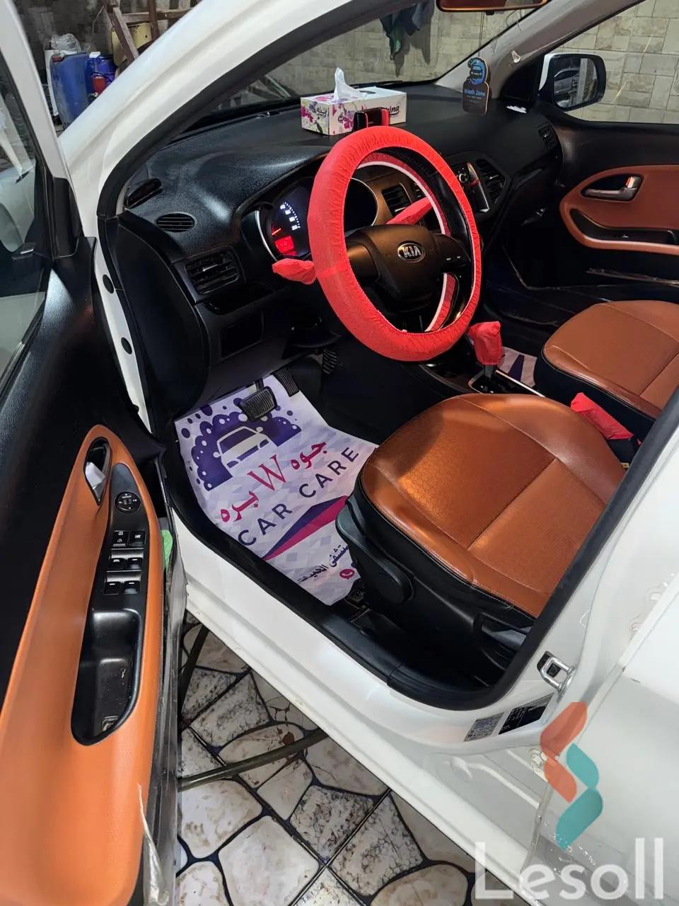 كيا بيكانتو اوتوماتك مستعملة أبيض موديل 2016 - كل الصور