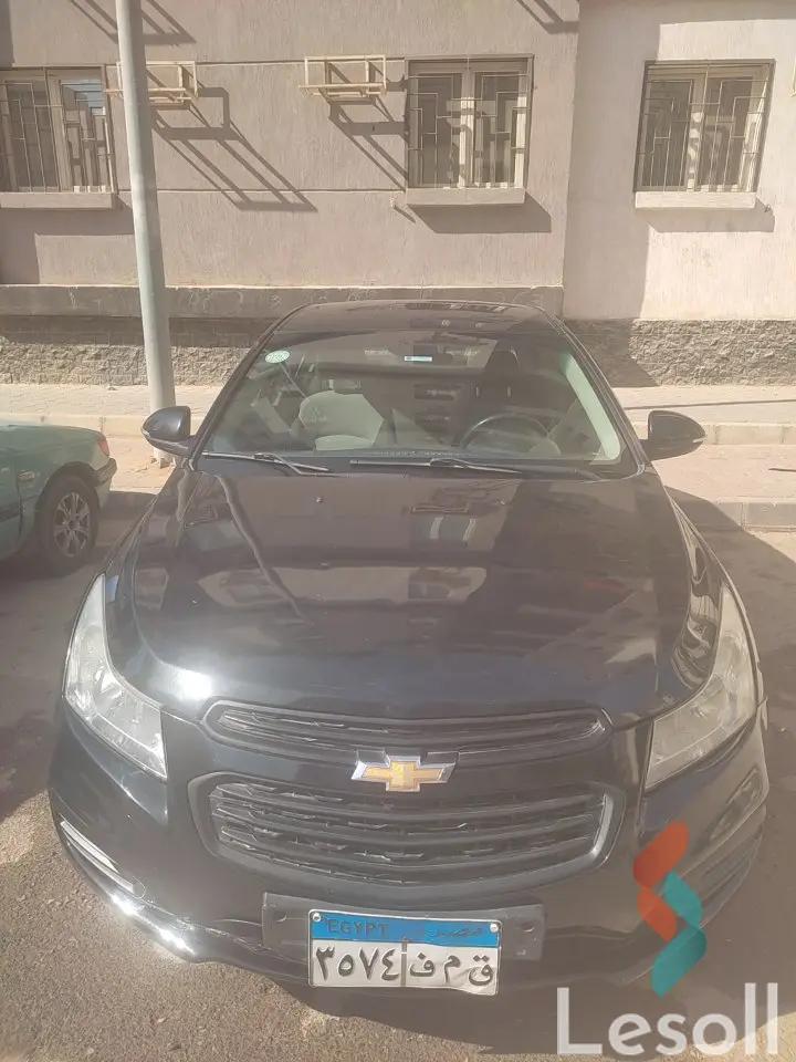 شيفروليه كروز اوتوماتك مستعملة أسود موديل 2016 - الصورة الرئيسية