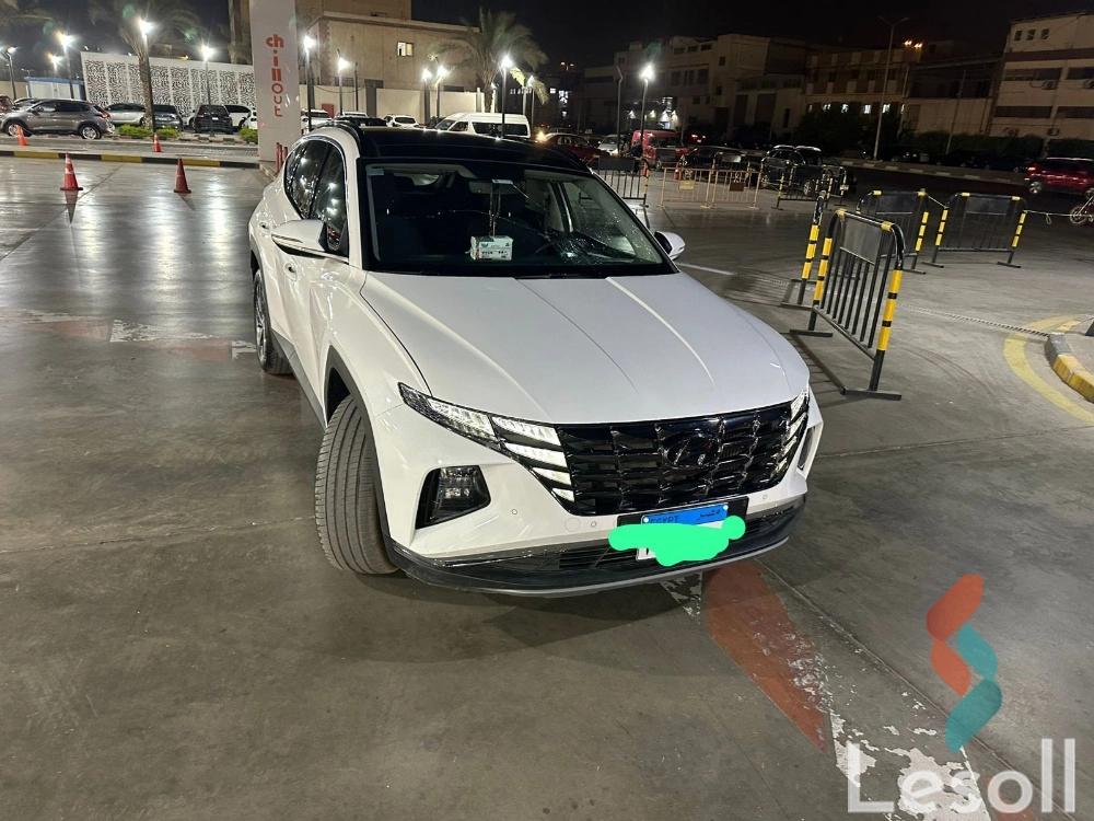 هيونداي توسان مانيوال جديدة أبيض موديل 2024