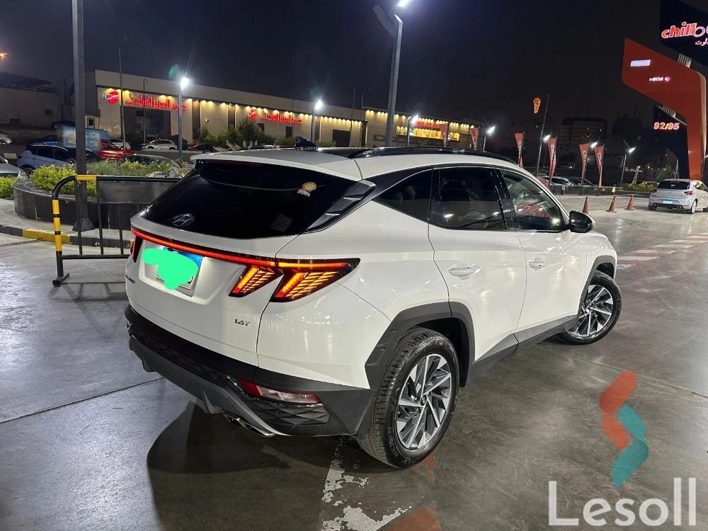 هيونداي توسان مانيوال جديدة أبيض موديل 2024