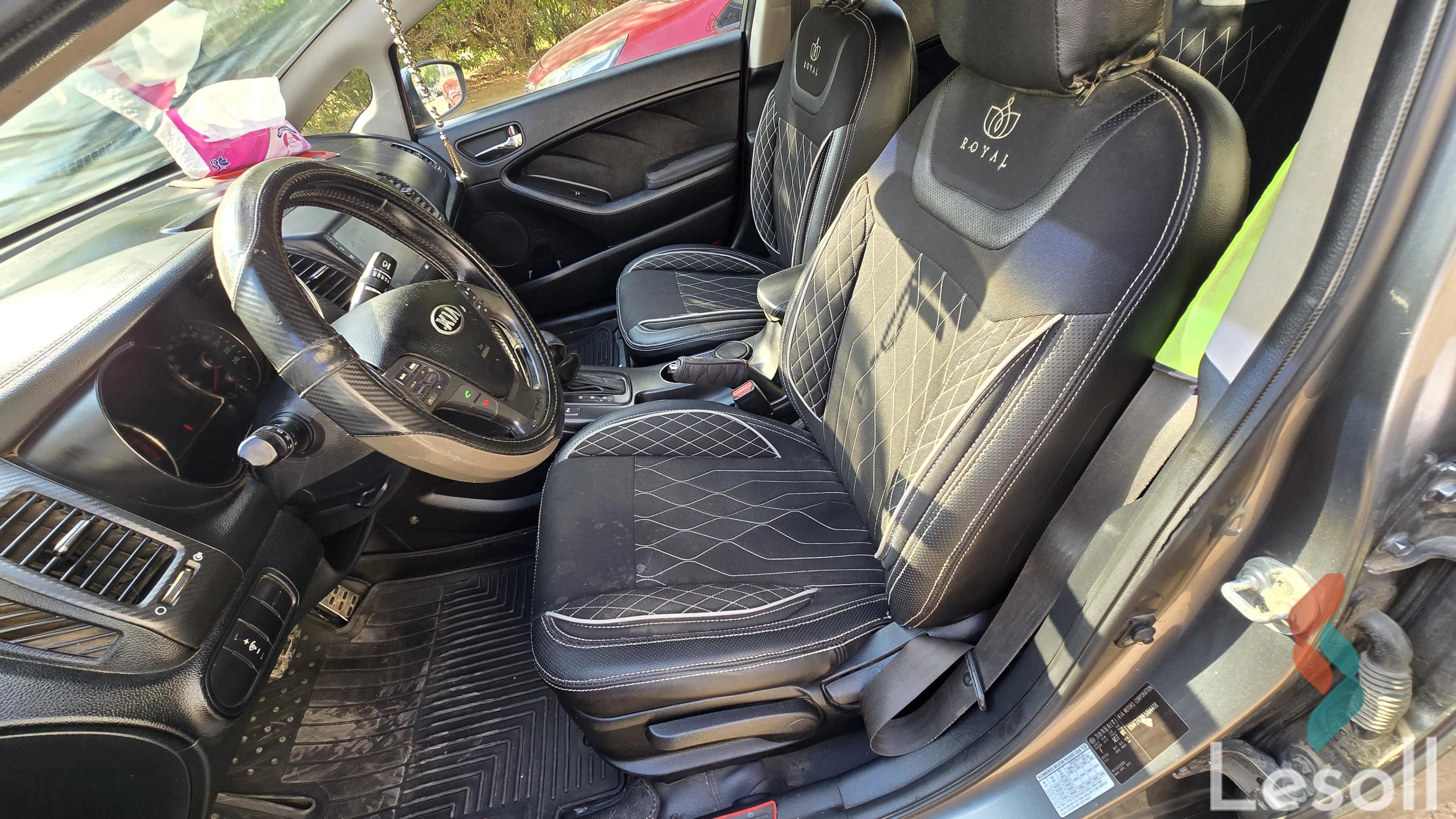 كيا سيراتو اوتوماتك مستعملة فضي موديل 2015 - كل الصور