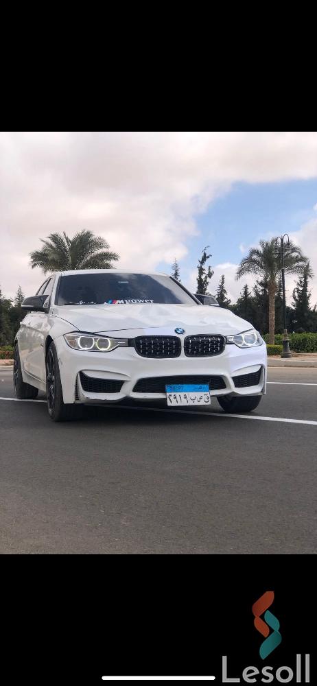 بي ام دبليو 116i اوتوماتك جديدة أبيض موديل 2015