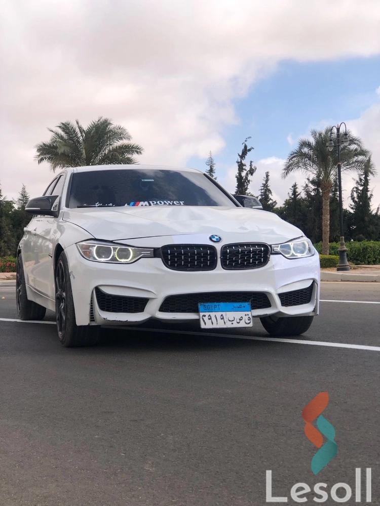 بي ام دبليو 116i اوتوماتك جديدة أبيض موديل 2015