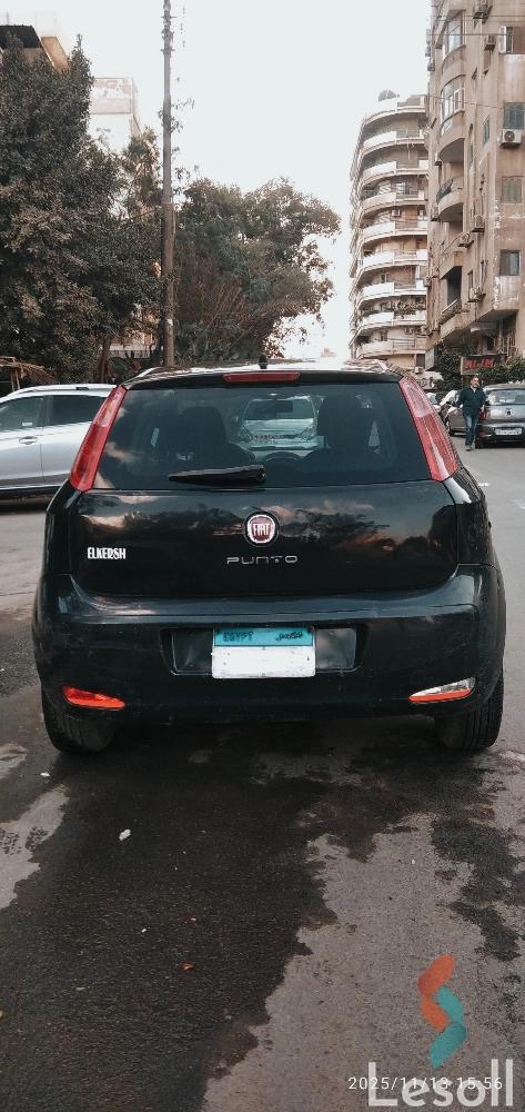 فيات فيات بونتو اوتوماتك جديدة أسود موديل 2015