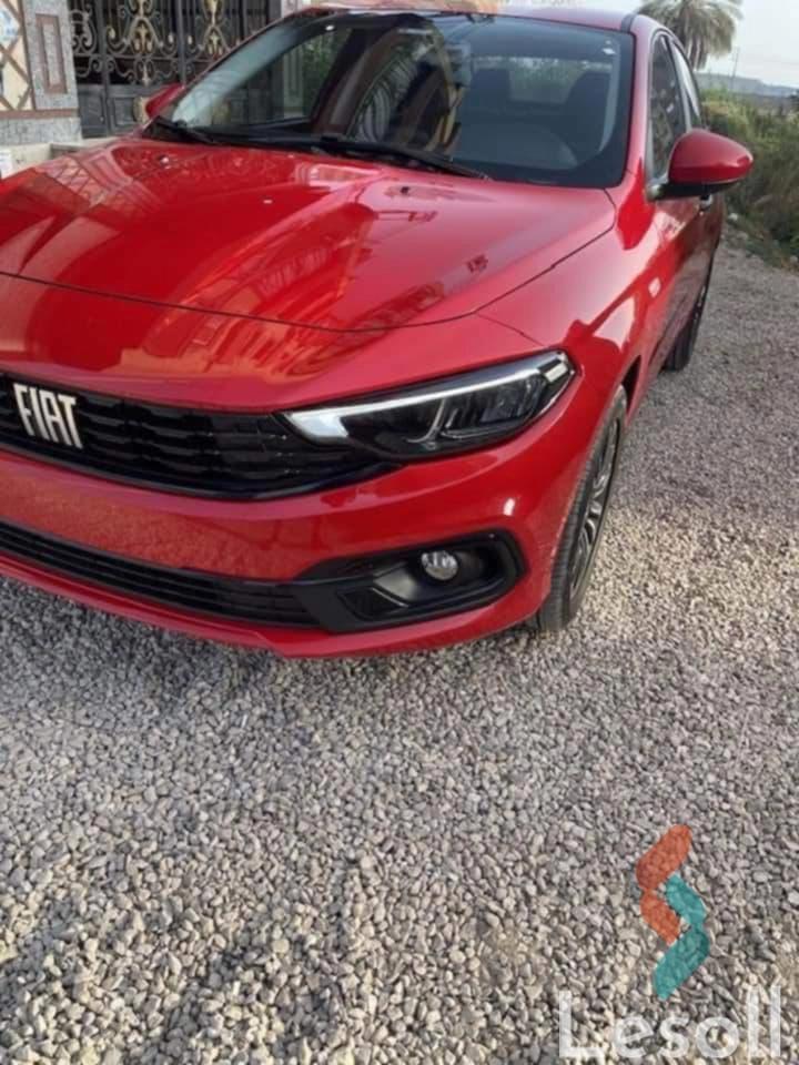 فيات فيات تيبو اوتوماتك جديدة أحمر موديل 2022